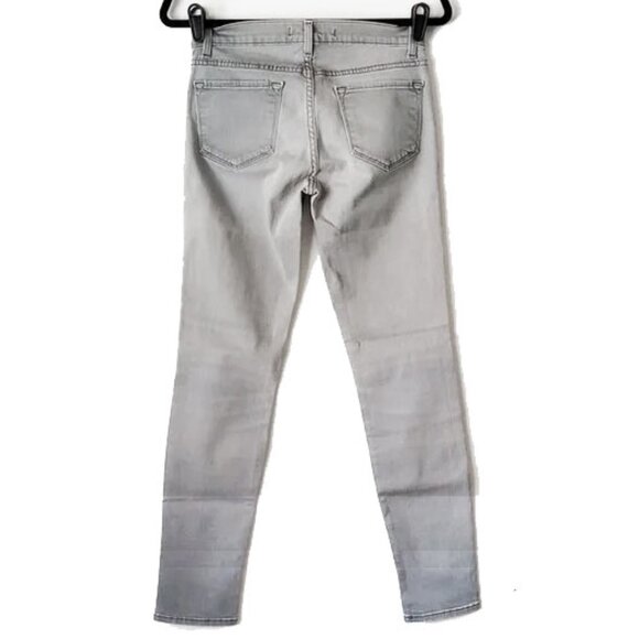 J Brand Skinny Leg Jeans 26 Light Gray Made In California 50off3 - Picture 2 of 10